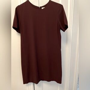 Babaton Burgundy Mini Dress